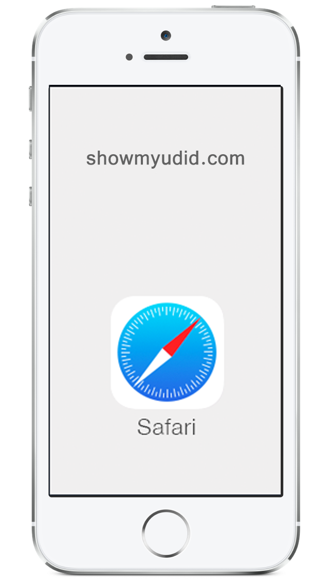 Safari on iPhone or iPad to get UDID
